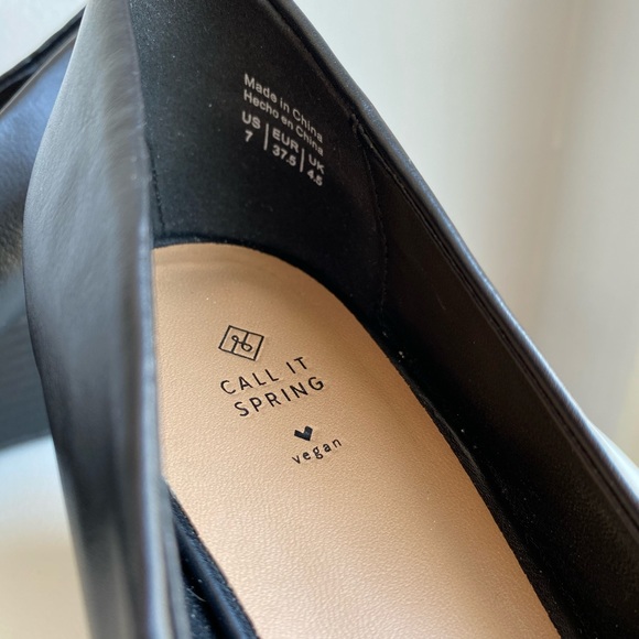 Vegan Call It Spring Wedge Heels - Picture 6 of 6